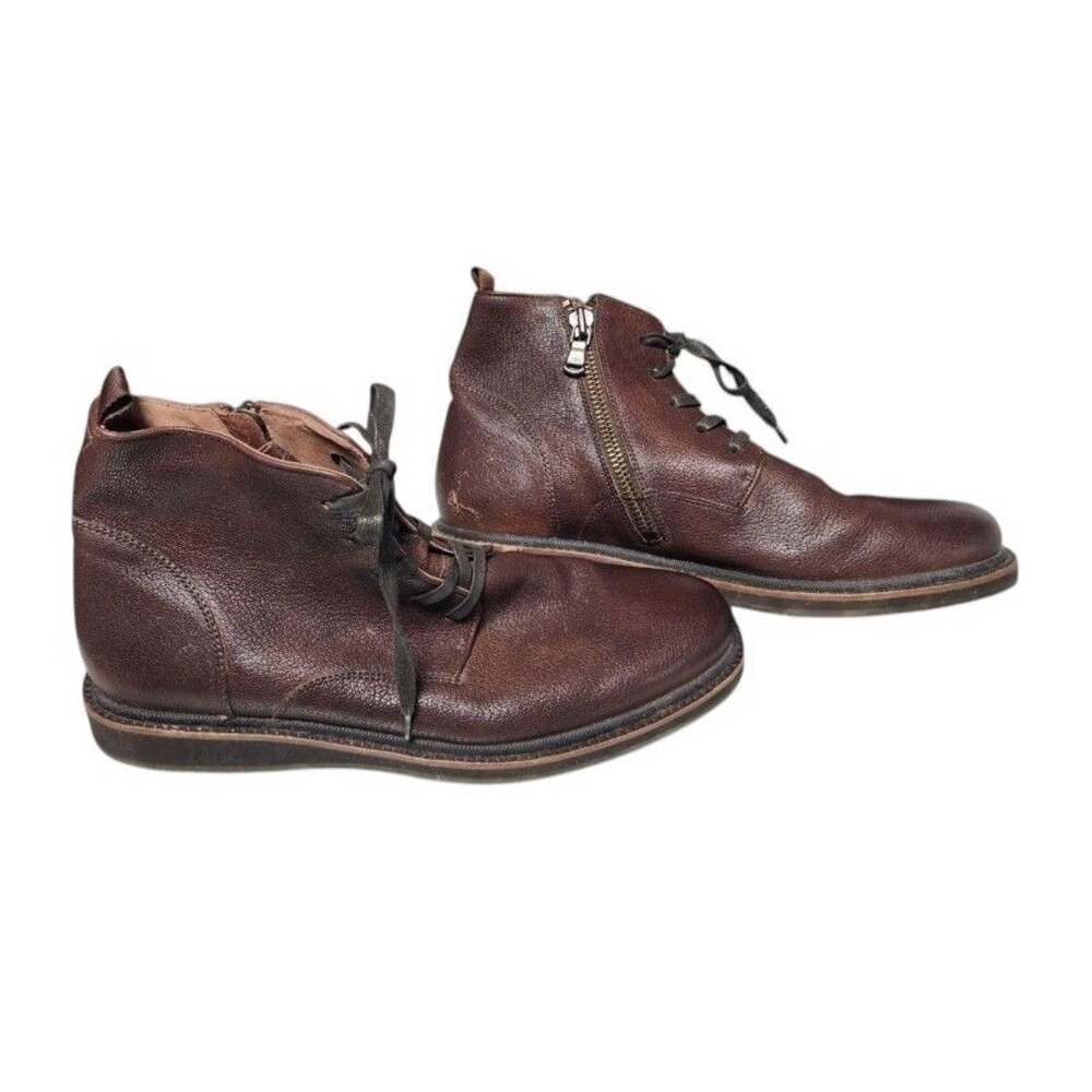 John Varvatos Brooklyn Leather Chukka Boots Size 12 Leather